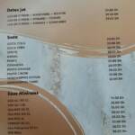 Menu Les feuilles d'or Marrakech June 2023 582717